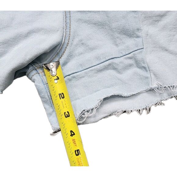 Hollister high-rise Mom Short Overall 4" Size XSmall - Picture 3 of 8